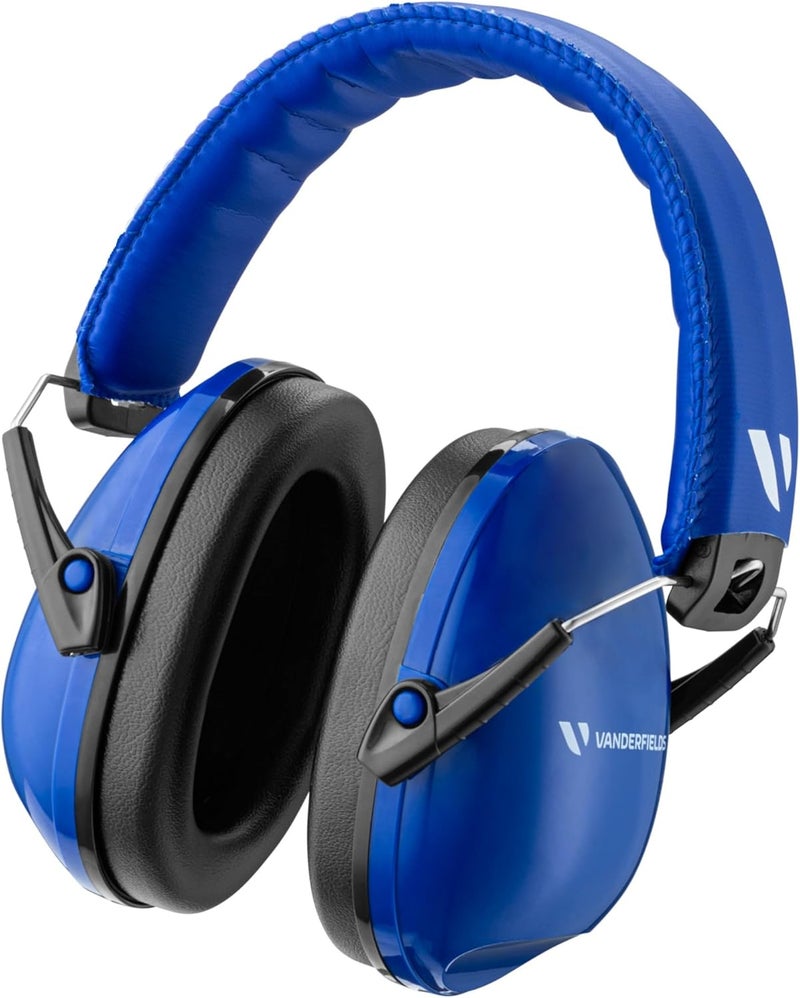 Vanderfields Hearing Protection Ear Muffs - Over 33 dB (2K Hz) Broad Noise Cancelling Sound Reduction Earmuffs for Kids 3-12 - Image 1